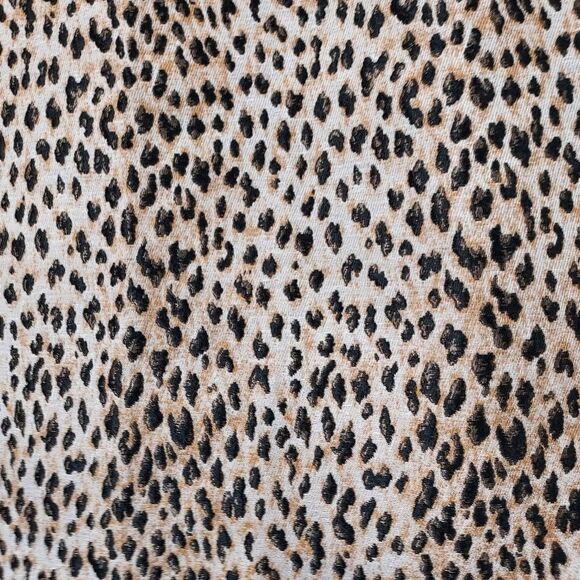 Diane Von Furstenberg Leopard Print Pencil Straight Skirt Womens Size 2 Stretch - Picture 3 of 11